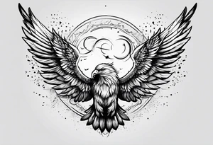 Icarus 

include quote
let our scars fall in love tattoo idea