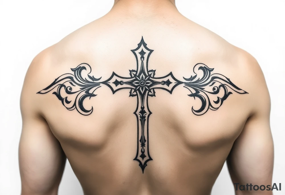 serbian cross tattoo idea