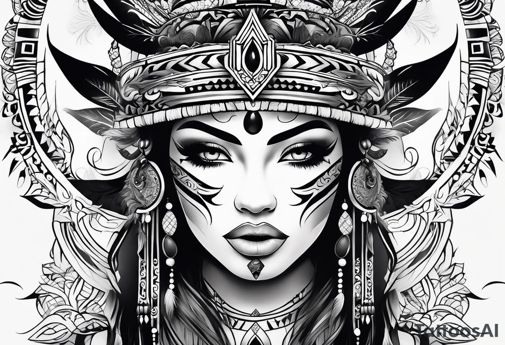 tribal tattoo tattoo idea