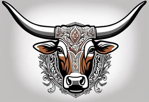 Texas longhorns and A&M aggies tattoo idea