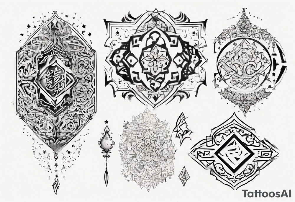 arabic quote tattoo idea