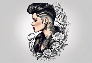 Ex that passed away tattoo idea