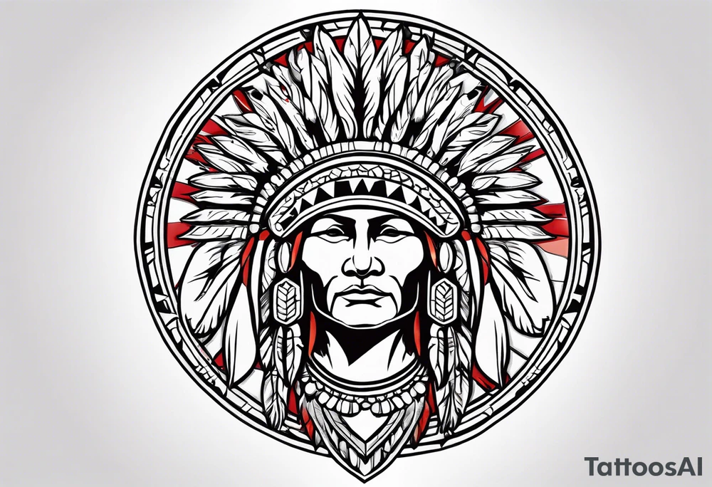 Osage Indian seal tattoo idea