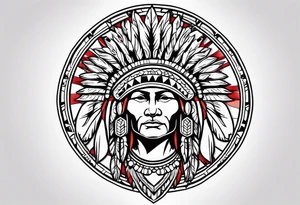 Osage Indian seal tattoo idea