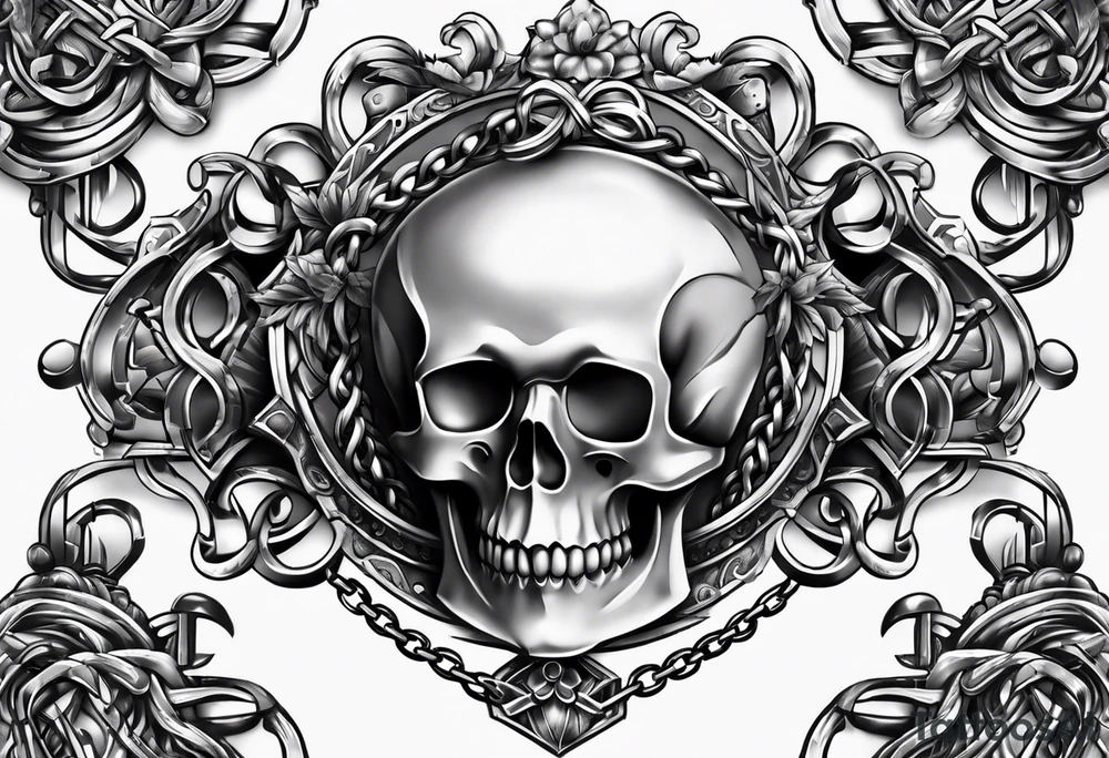 chains tattoo idea