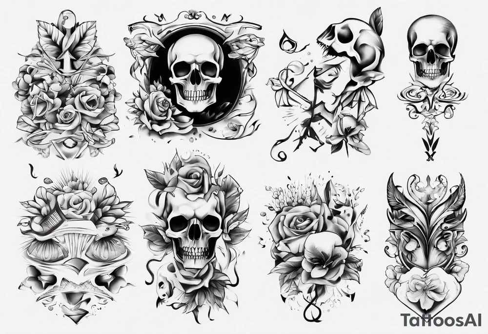 Mutter und Vater tattoo idea