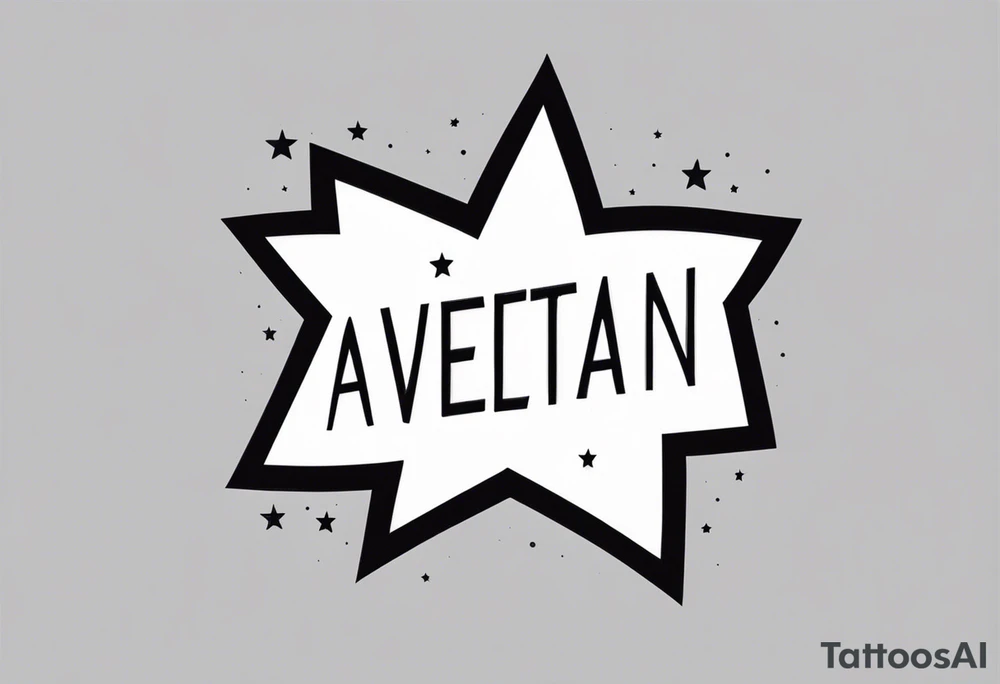 star tattoo idea