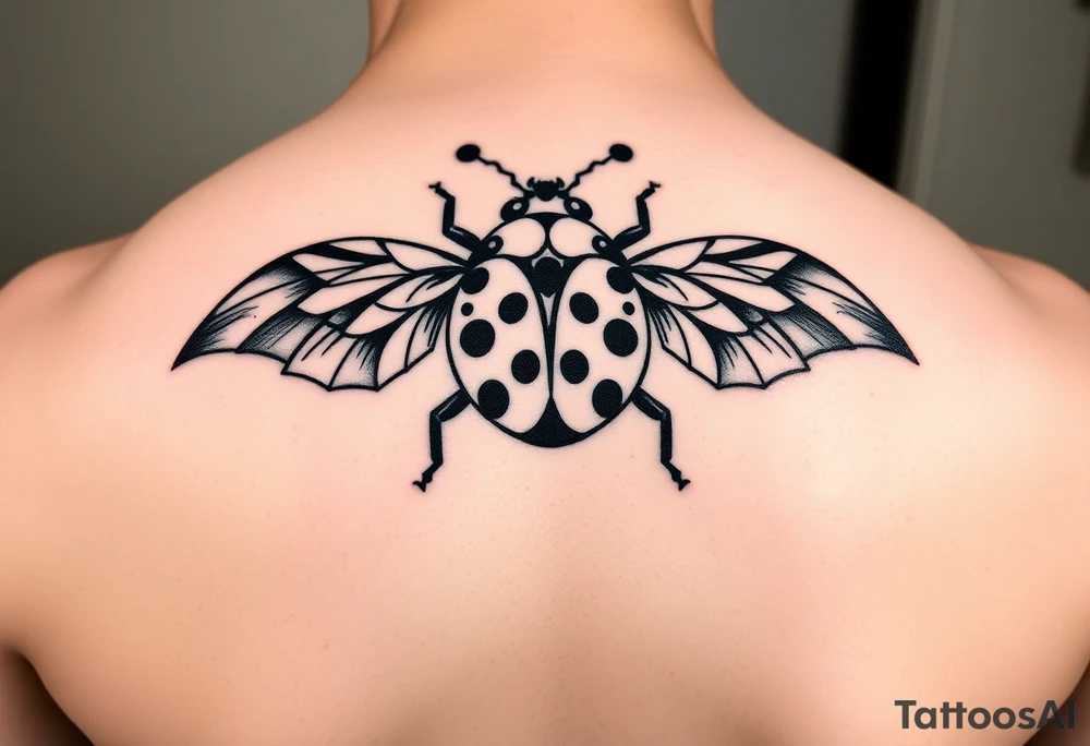 Ladybug tattoo idea