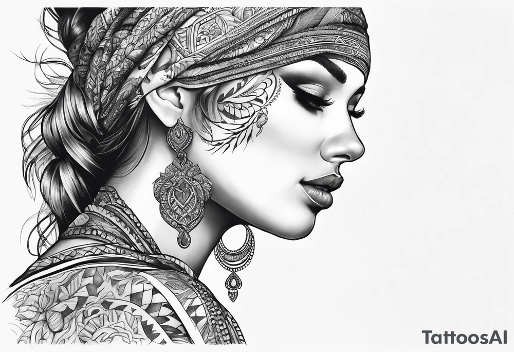 self made tattoo idea