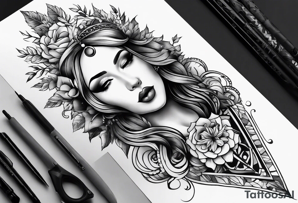 Sleeve tattoo idea