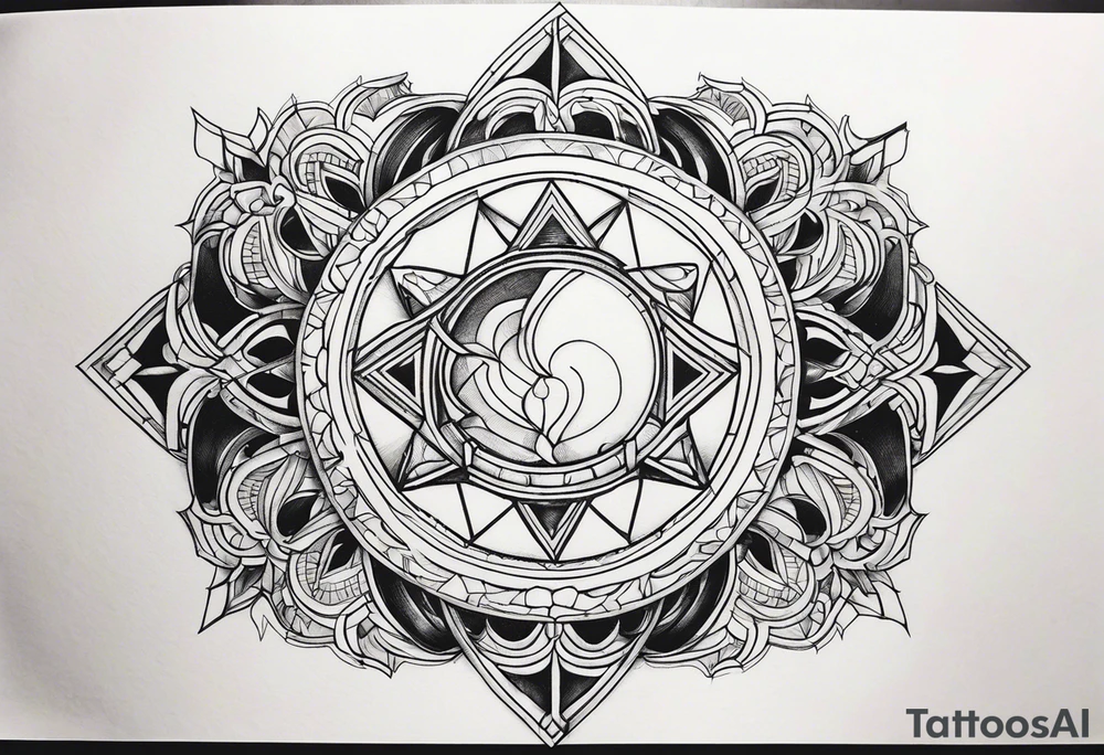 angle tattoo idea