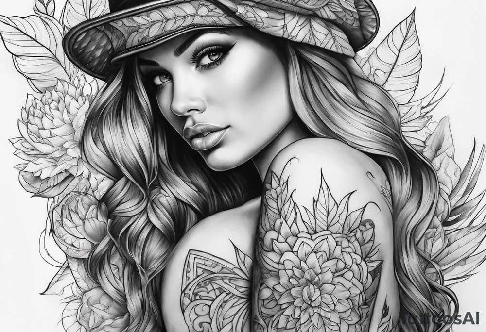 Naked tattoo idea