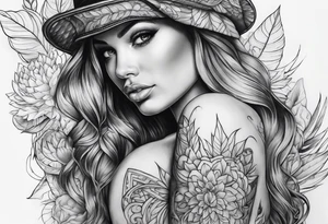 Naked tattoo idea