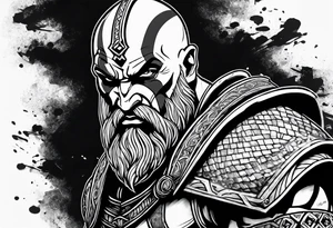 Kratos tattoo idea