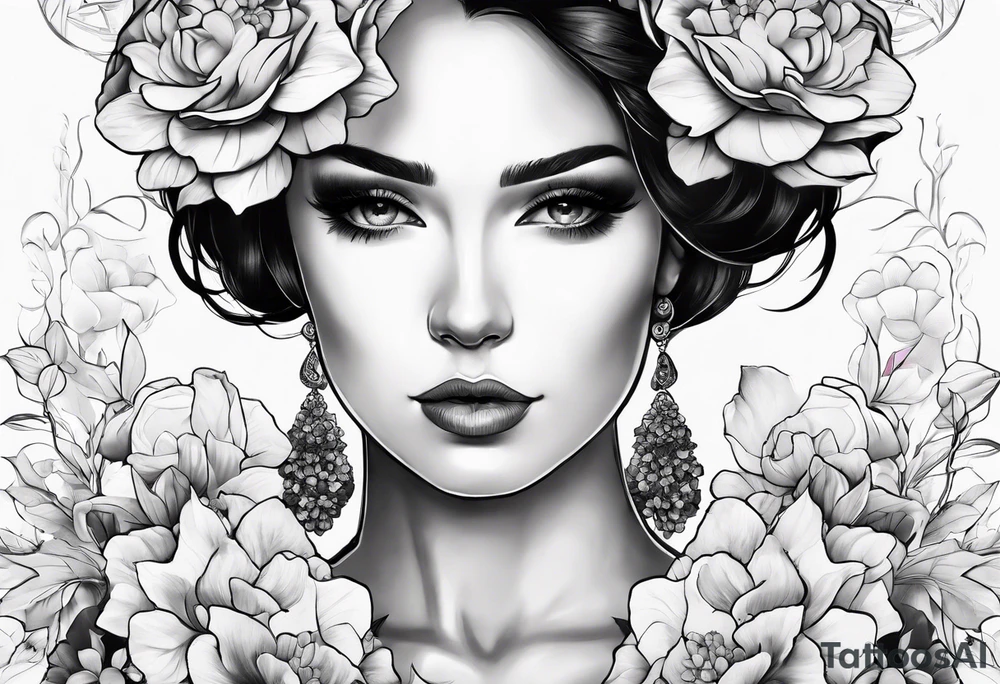 Heavy is the head, rot, hydrangeas tattoo idea