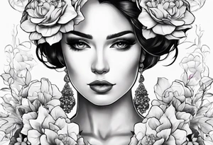 Heavy is the head, rot, hydrangeas tattoo idea