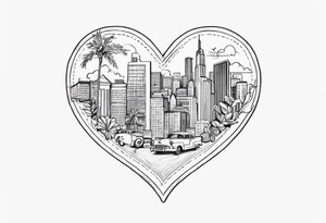 small tattoo
Arizona NYC & Cuba inside a heart tattoo idea
