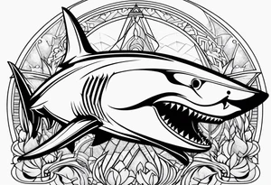 shark tattoo idea