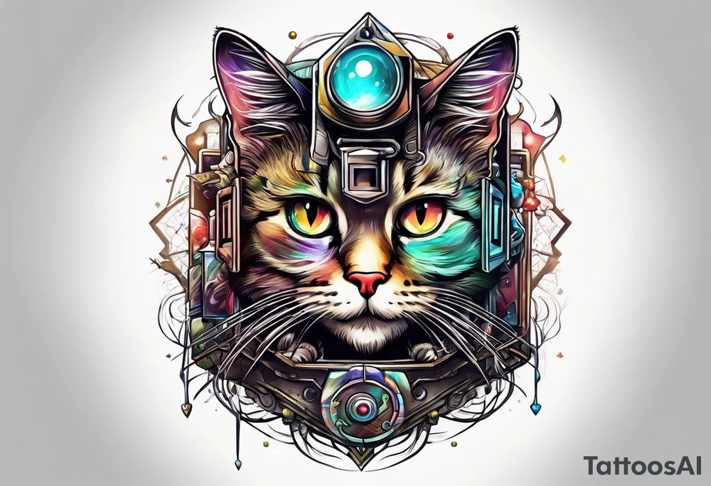 Schrödinger's cat tattoo idea