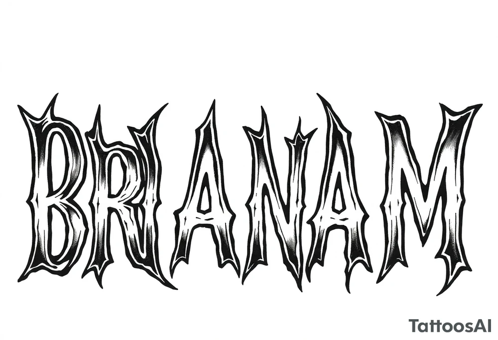 BRANAM tattoo idea
