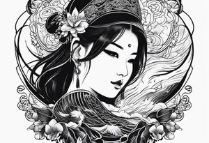 Vietnamese calligraphy tattoo idea