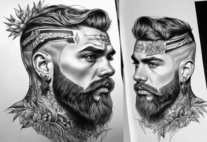 A big cock tattoo idea