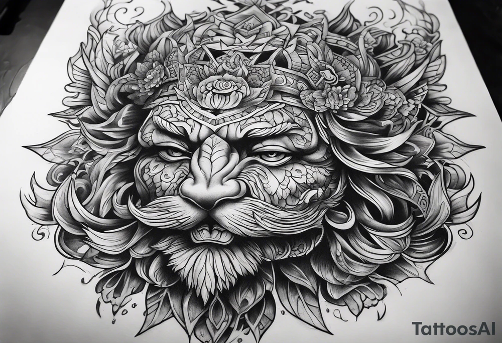 Hell or high water tattoo idea