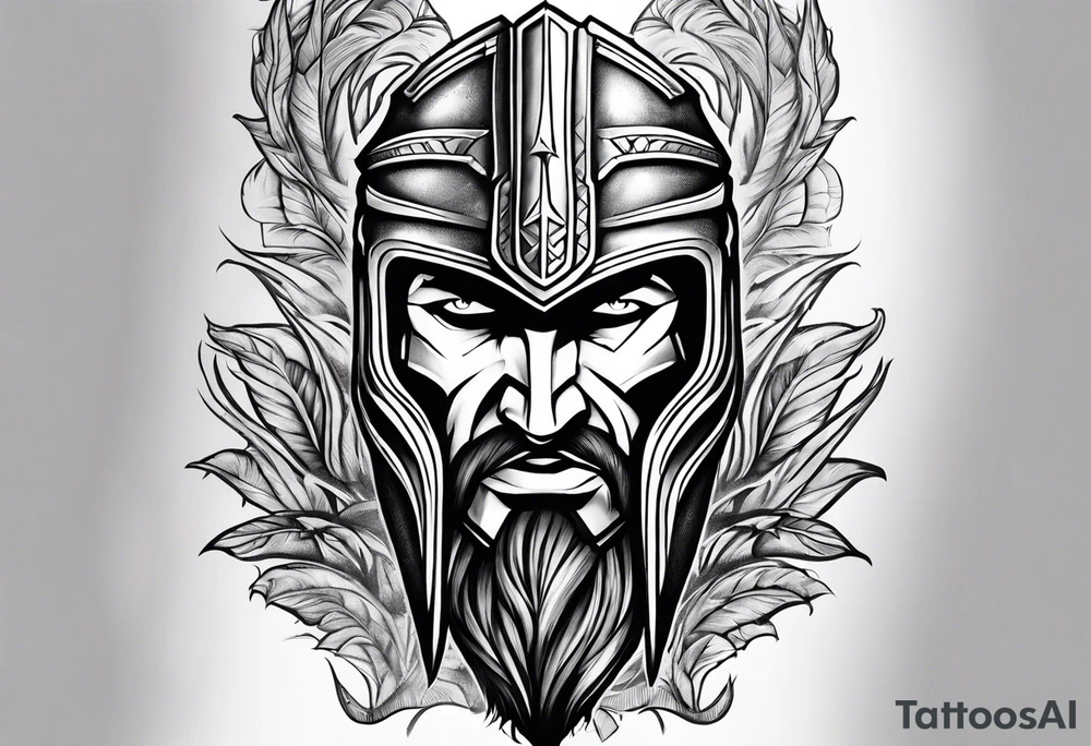 Spartan Greaves tattoo idea