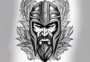 Spartan Greaves tattoo idea