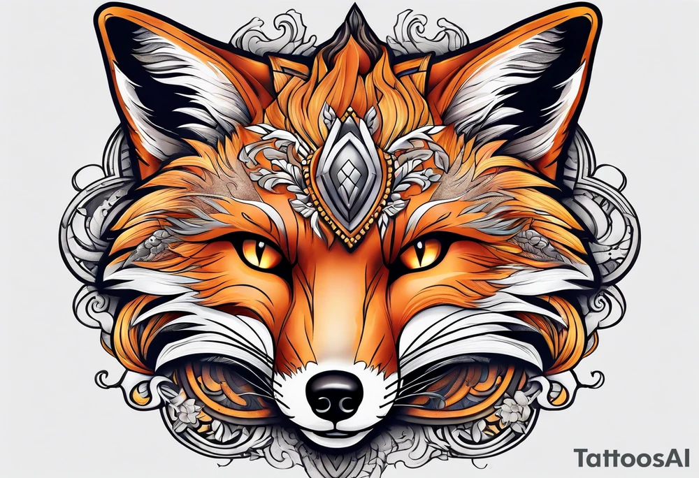 fox practicing law tattoo idea