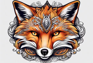 fox practicing law tattoo idea