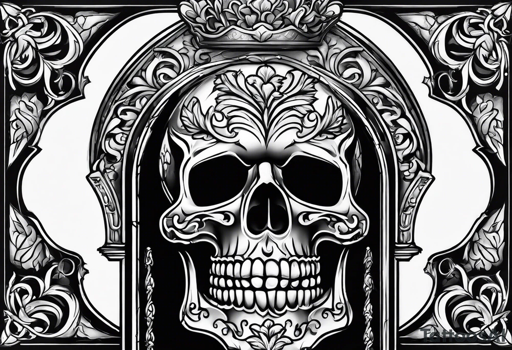 Tombstone without cross tattoo design tattoo idea