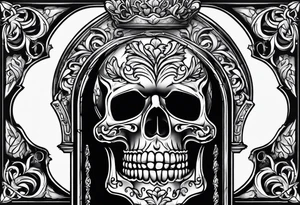 Tombstone without cross tattoo design tattoo idea