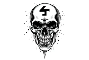 nazi skull tattoo tattoo idea