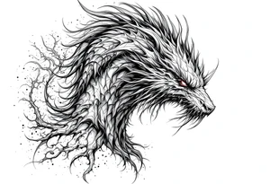 phoanix with aura tattoo idea