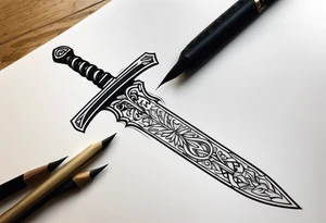 Sword tattoo idea