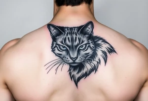 Black Cat tattoo idea
