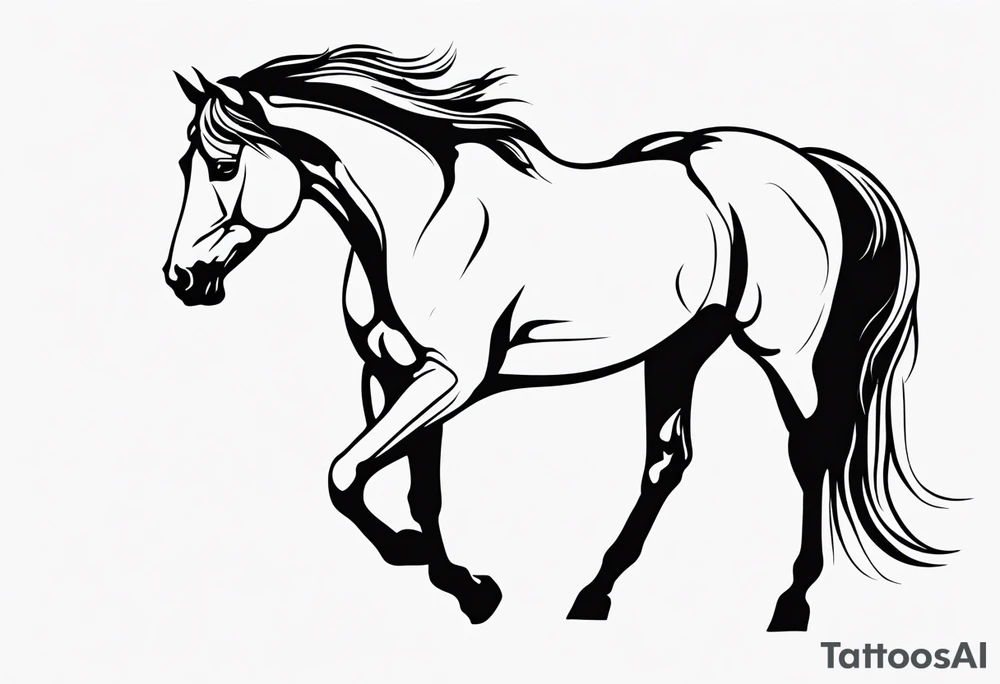 Horse tattoo idea
