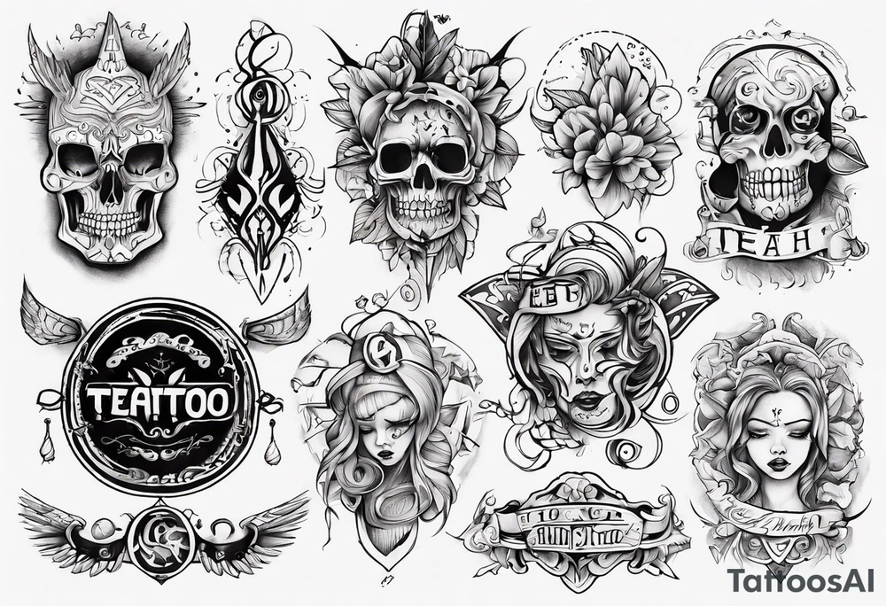 Teah tattoo idea