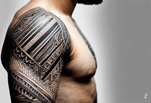 Armand forearm tattoo for men that has a reference to Portugal's history with minimalistic lines tattoo idea