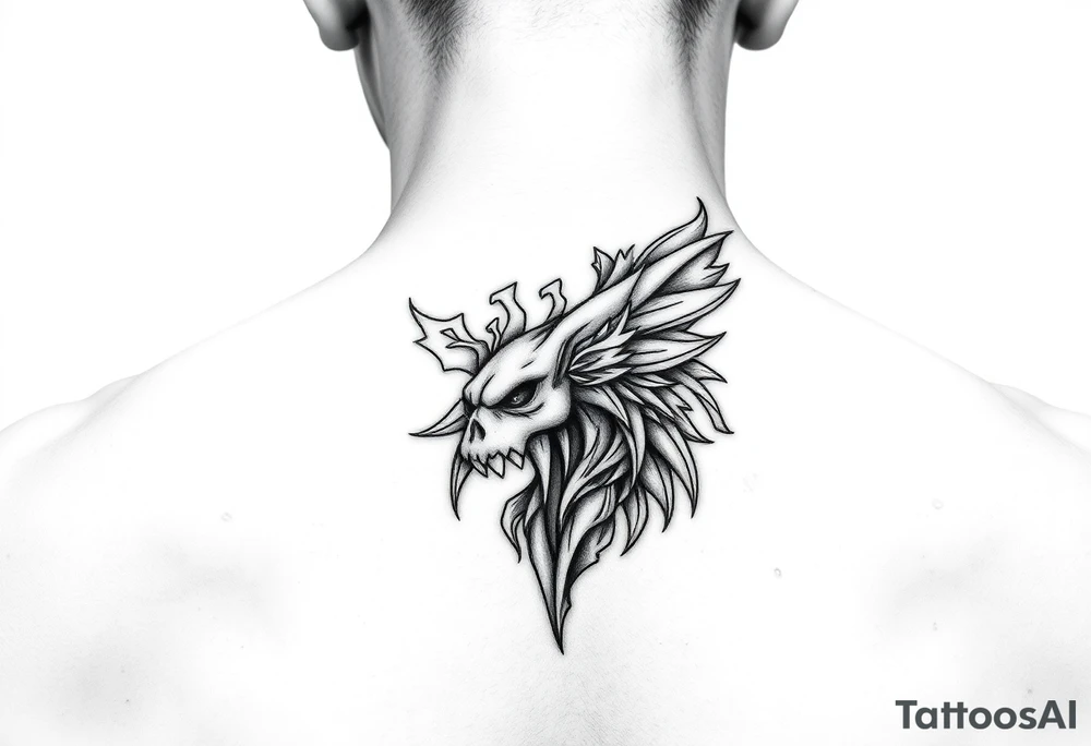 Meaningful tattoo for side of neck tattoo idea