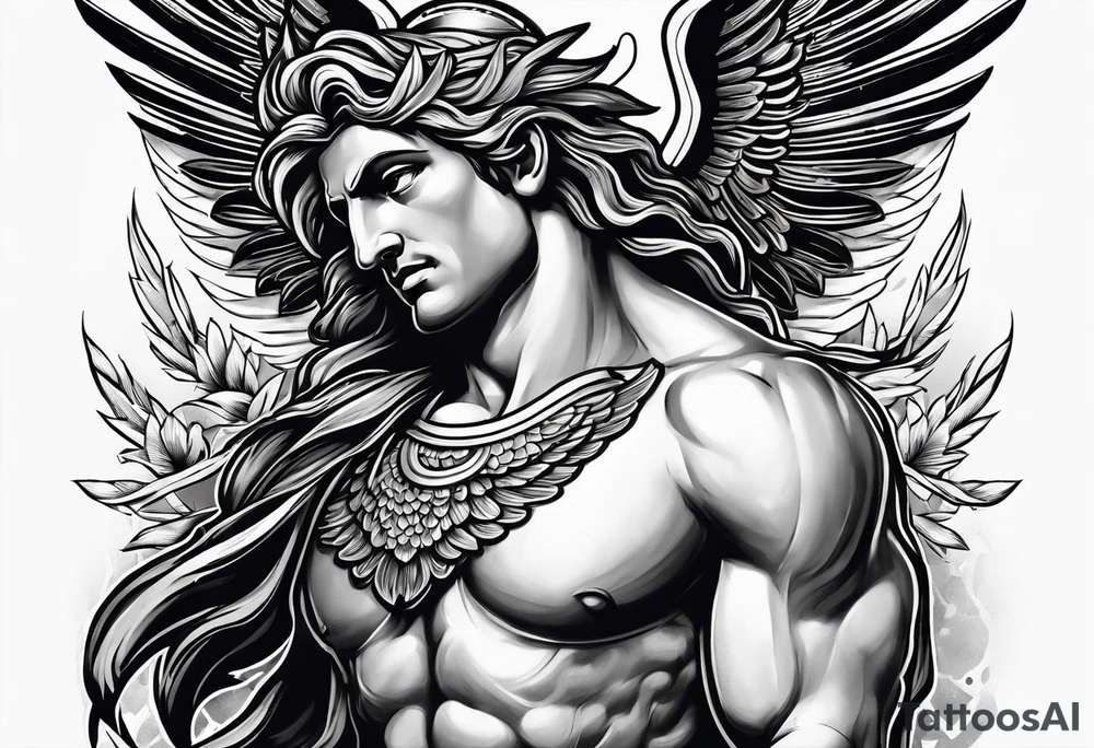 icarus greek god tattoo idea