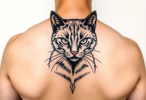 Black Cat tattoo idea