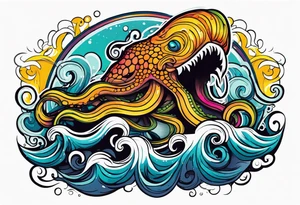kraken tattoo idea