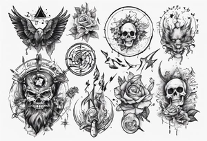 lost in random tattoo idea