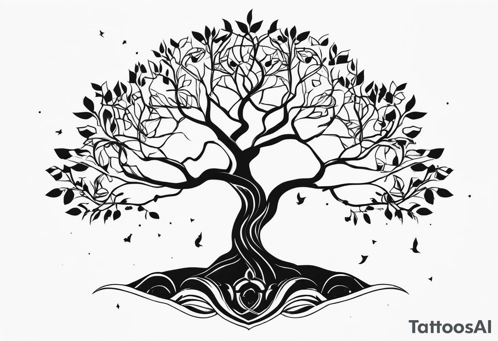 tree of life tattoo idea