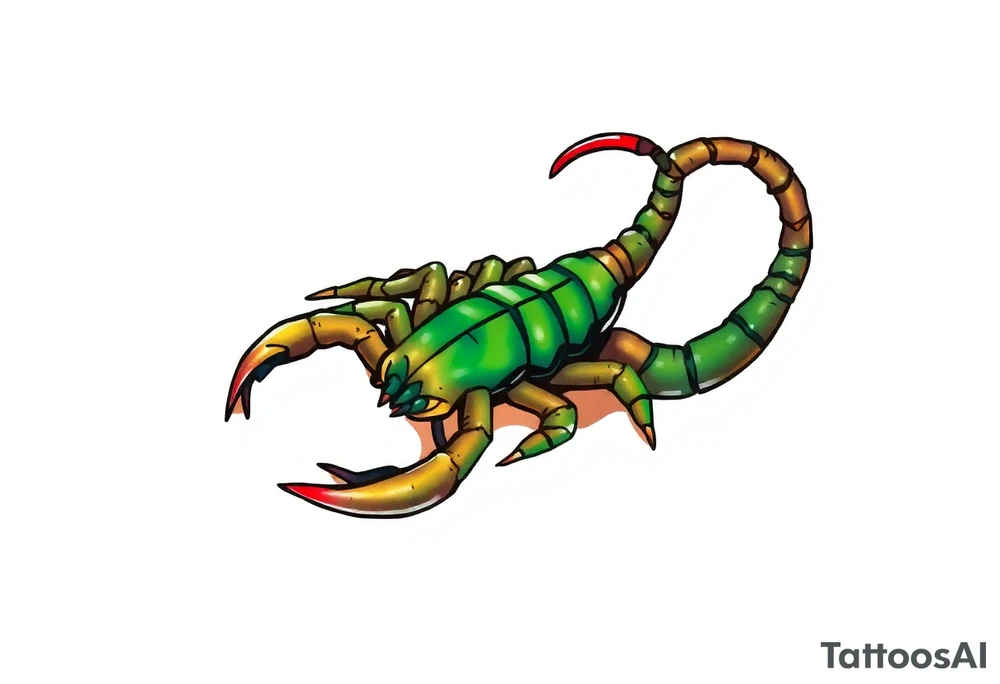 Scorpion pepper tattoo idea