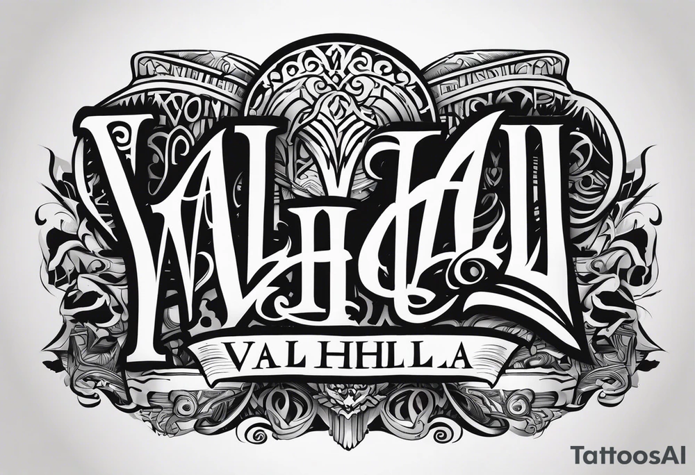 Valhalla steps tattoo idea