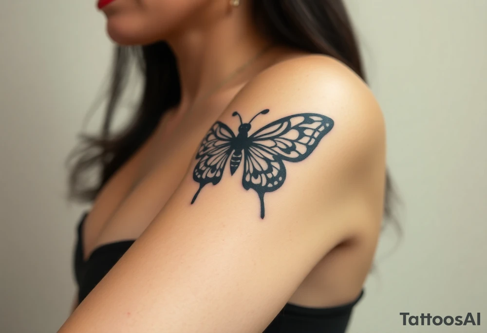 Butterfly tattoo idea