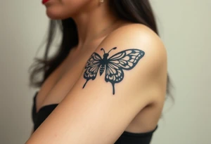 Butterfly tattoo idea